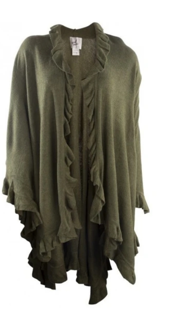 April Marin City Ruffle shawl